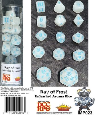 Unleashed Arcana Dice: Ray of Frost
