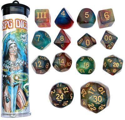 DCC RPG Dice: Motes of Mercurial Magic