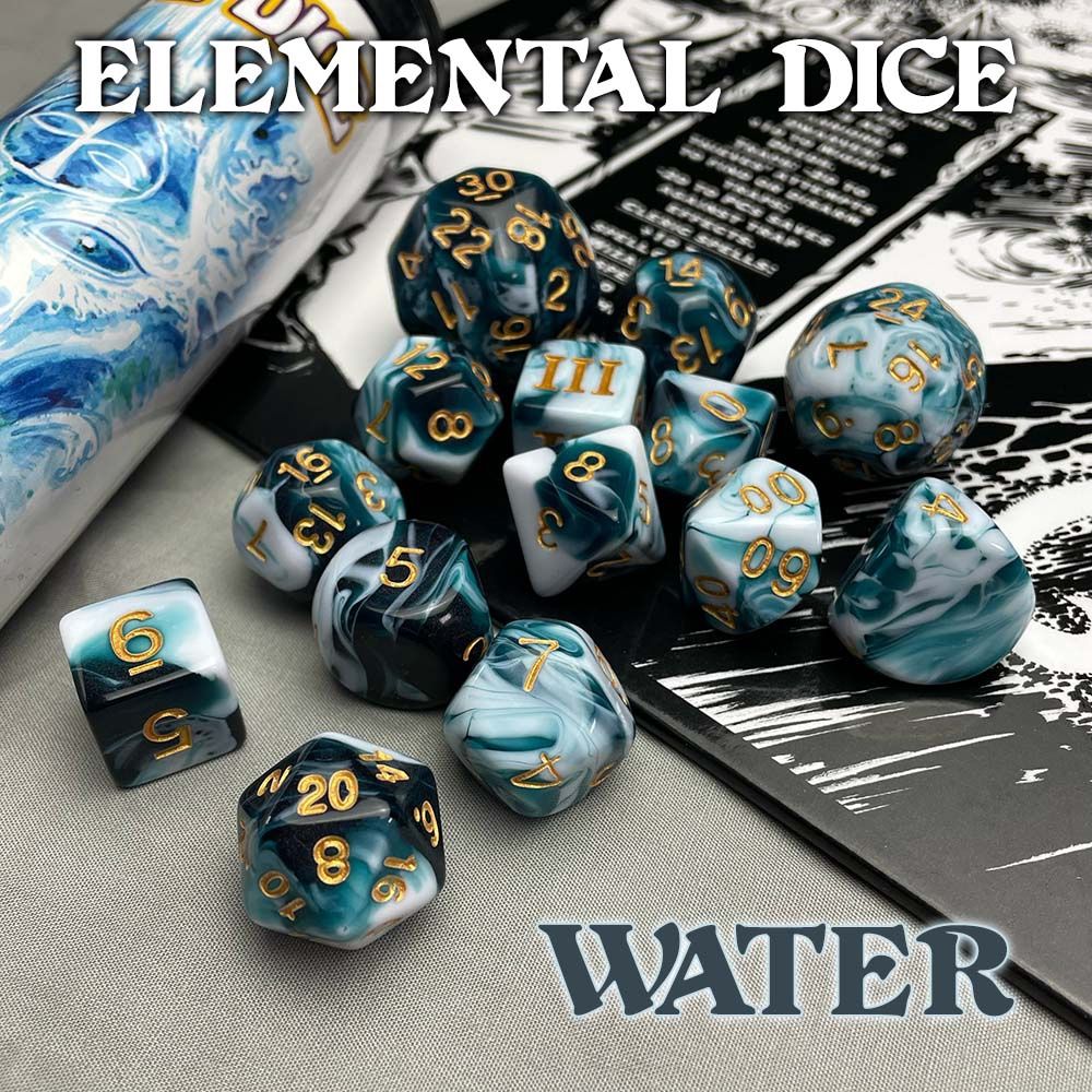 DCC RPG Dice: Elemental Dice: Water