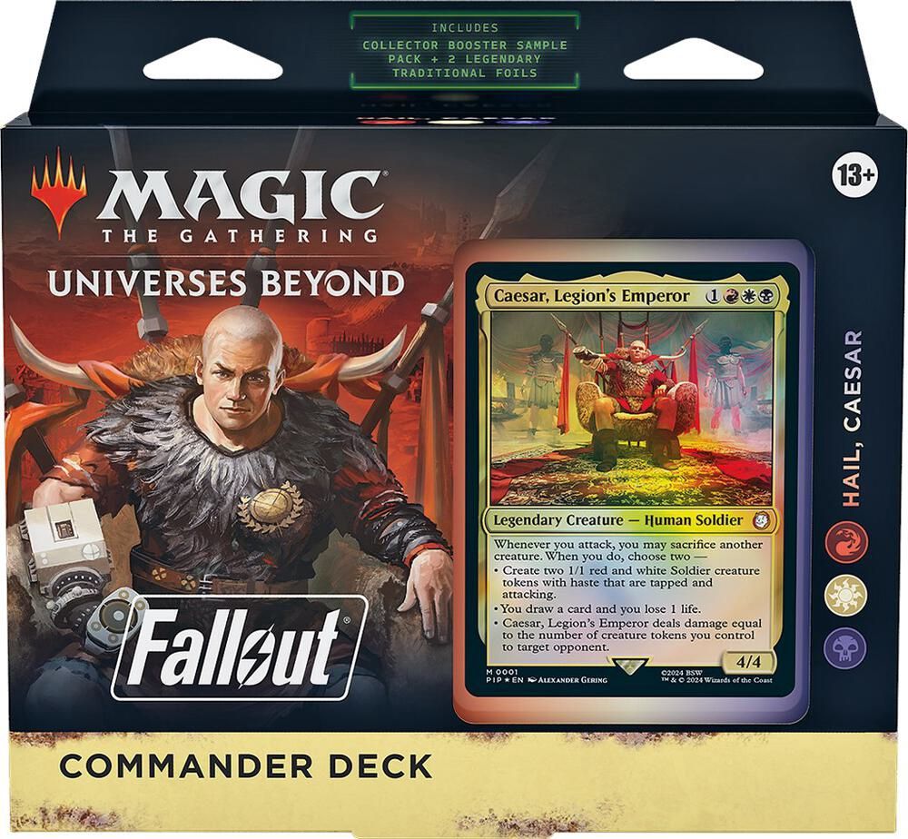 Magic the Gathering: Universes Beyond: Fallout Commander Deck, Commander Deck: Hail, Caesar