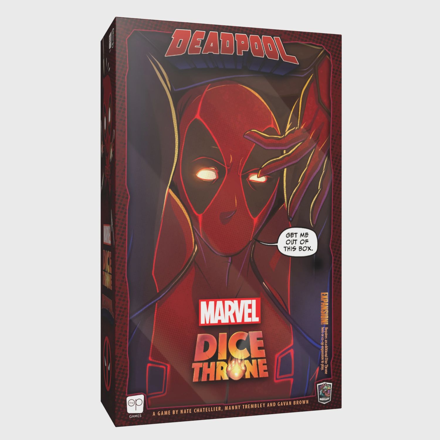 Marvel Dice Throne: X-Men Deadpool Single Hero Box Deluxe Expansion