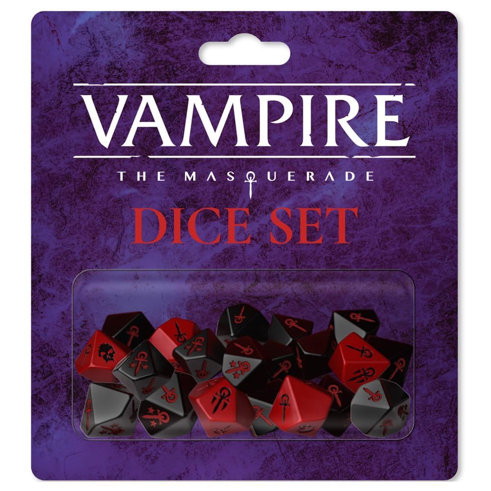 Vampire The Masquerade, 5e: Dice Set