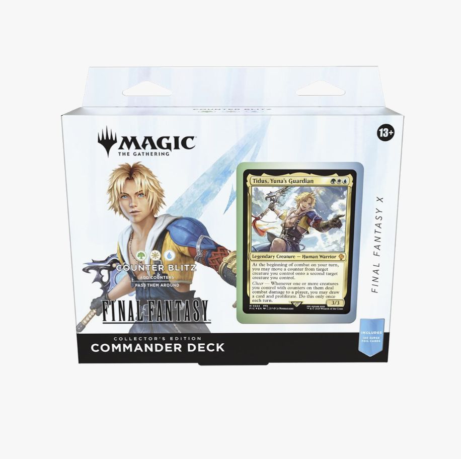 Magic the Gathering: Universes Beyond: Final Fantasy - Counter Blitz Commander Deck (Collector&#39;s Edition)