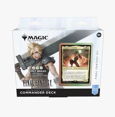 Magic the Gathering: Universes Beyond: Final Fantasy - Limit Break Commander Deck (Collector&#39;s Edition)