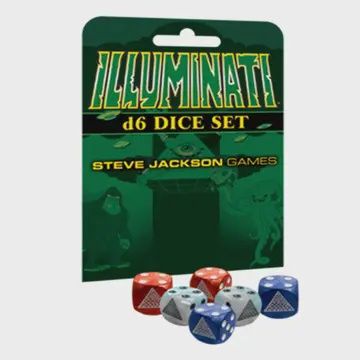 Illuminati D6 Dice Set