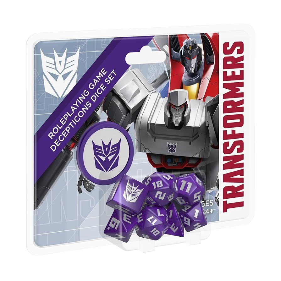 Transformers: RPG - Decepticon Dice Set