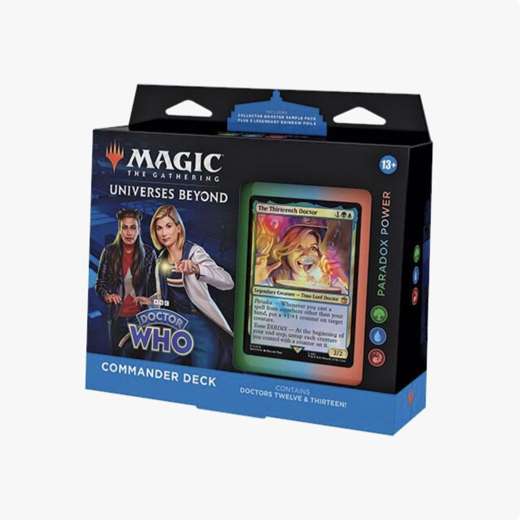 Magic the Gathering: Universes Beyond: Doctor Who Commander Deck, Commander Deck: Paradox Power