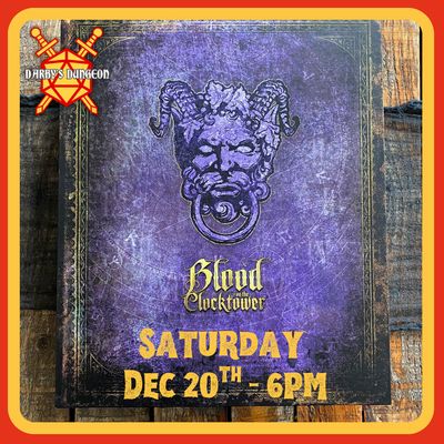 Blood on the Clocktower - Dec 20th at 6:00 PM
