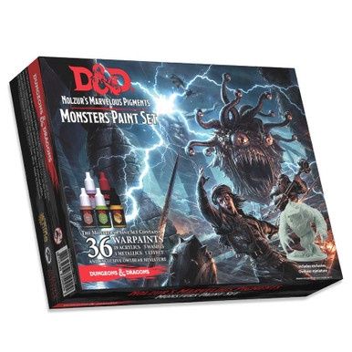 Dungeons &amp; Dragons Nolzur's Marvelous Pigments: Monster Paint Set