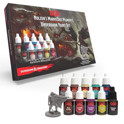 Dungeons &amp; Dragons Nolzur's Marvelous Pigments: Underdark Paint Expansion Set