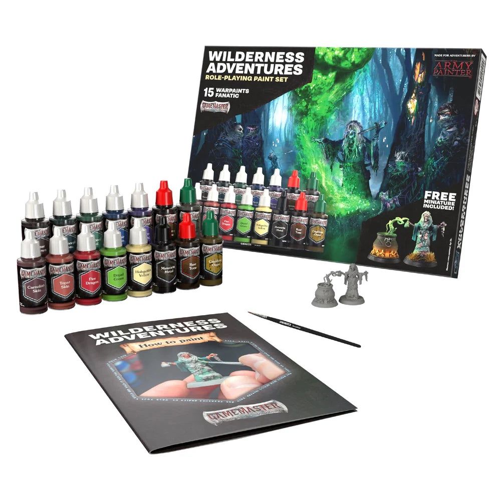 Gamemaster: Wilderness Adventures Role-Playing Paint Set