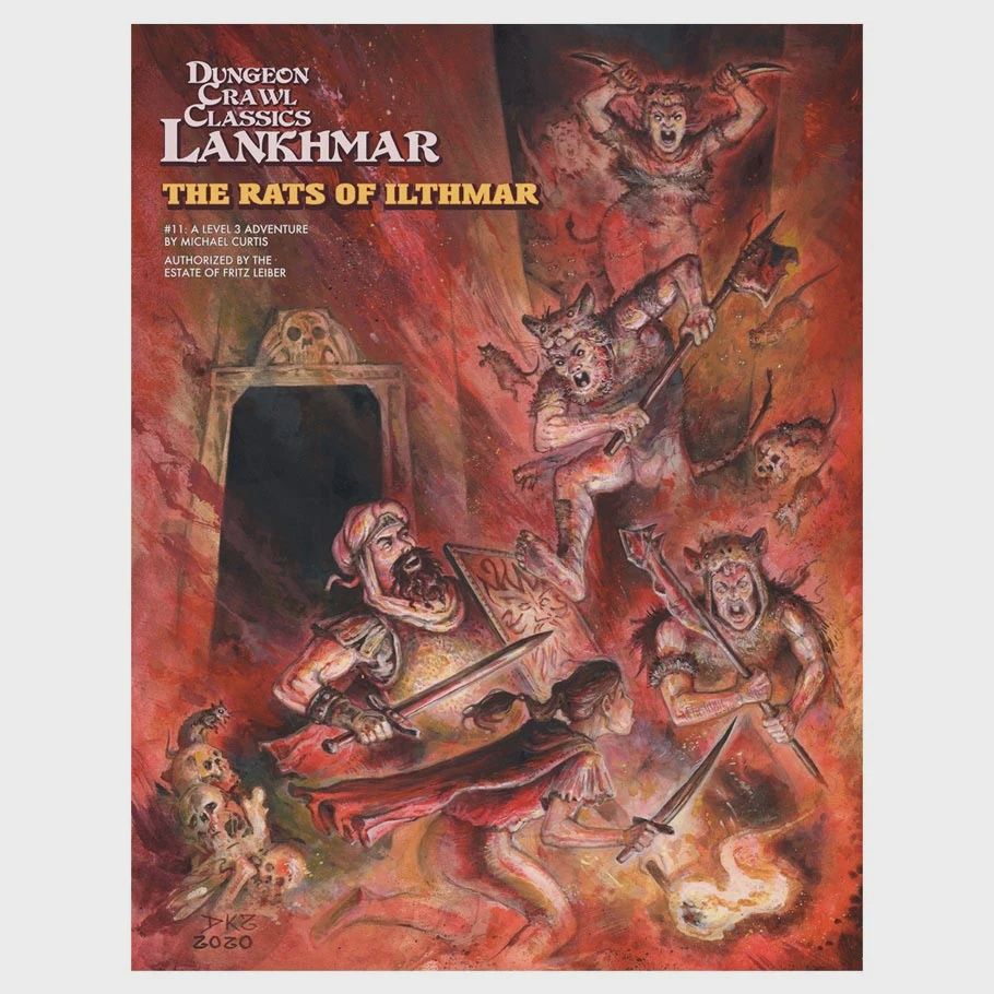 Dungeon Crawl Classics Lankhmar #11 The Rats of Ilthmar