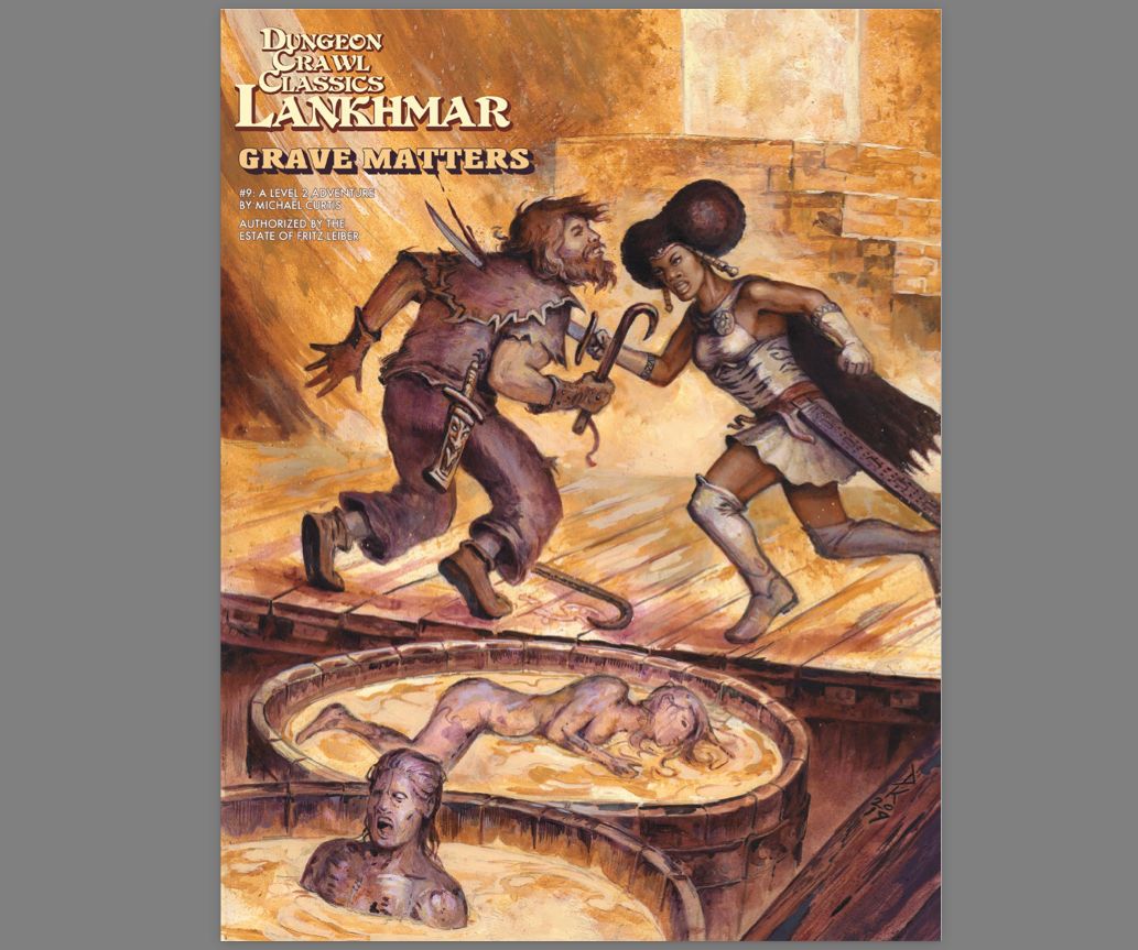 Dungeon Crawl Classics Lankhmar #9 Grave Matters