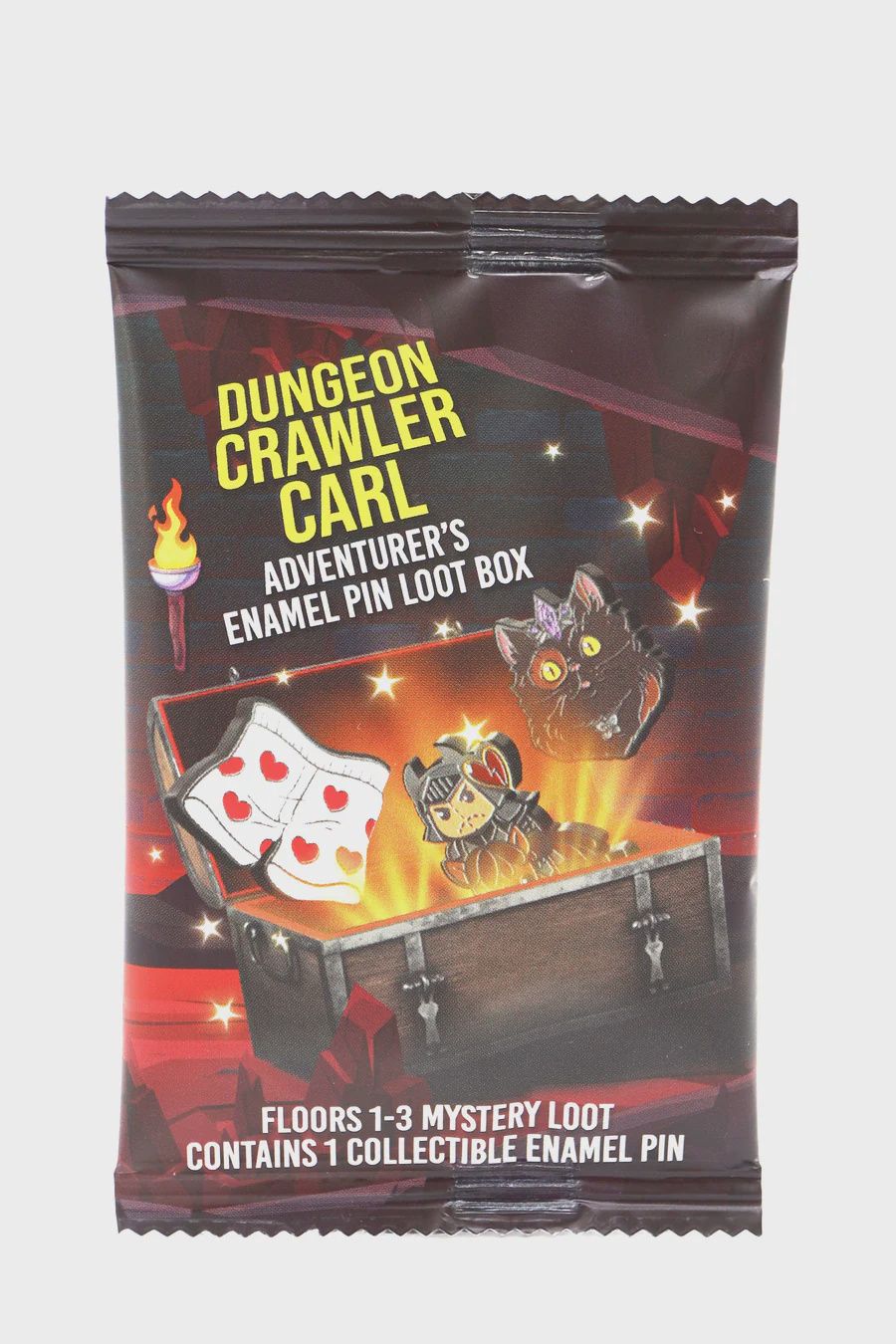 Dungeon Crawler Carl Adventurer's Pin Loot Box: Floors 1-3