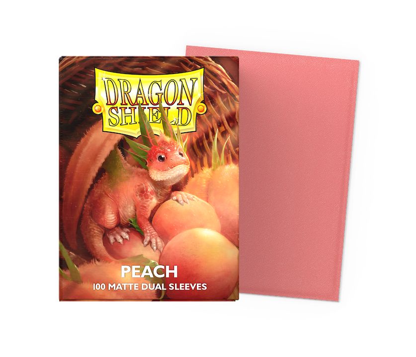 Dragon Shield: Standard Sleeves: Dual Matte - Peach 'Piip'