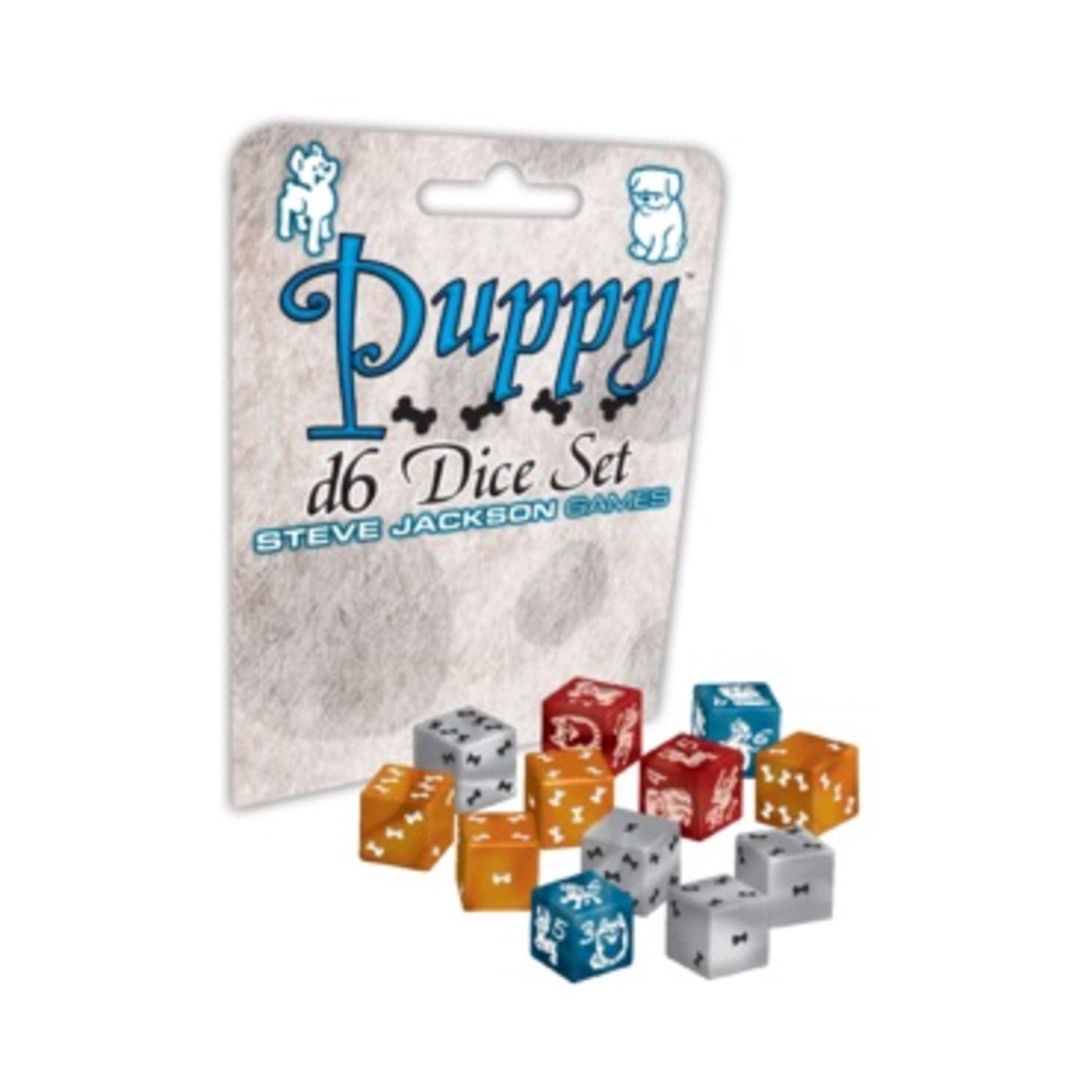 Puppy D6 Dice Set
