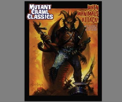 Mutant Crawl Classics #12 When Manimals Attack!