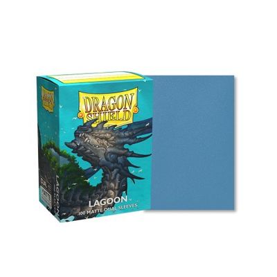 Dragon Shield: Standard Sleeves: Dual Matte - Lagoon 'Saras'