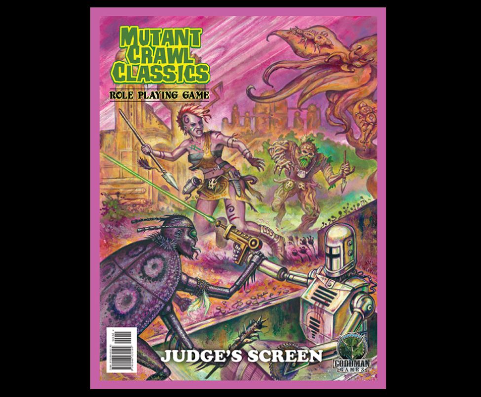 Mutant Crawl Classics: Judge's Screen