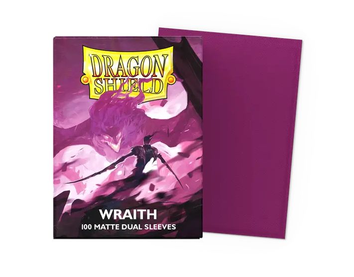 Dragon Shield: Standard Sleeves: Dual Matte - Wraith 'Alaric, Chaos Wraith'