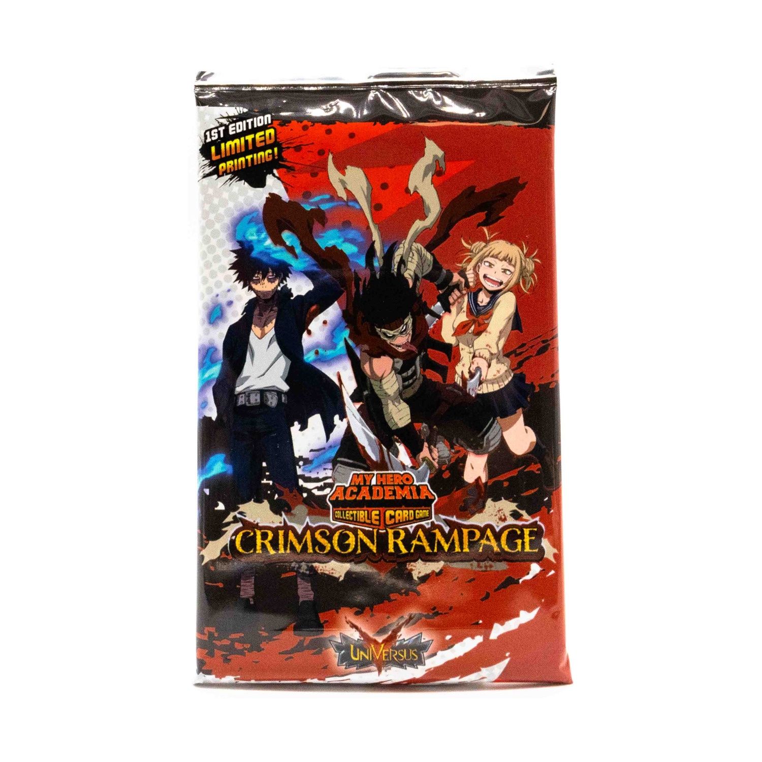 My Hero Academia CCG:  Series 2 Crimson Rampage 1st Edition