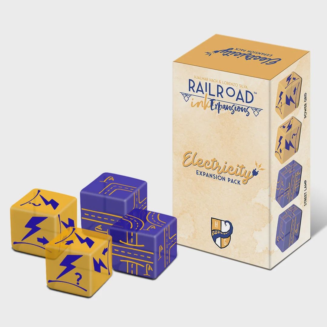 Railroad Ink Expansion: Electricity