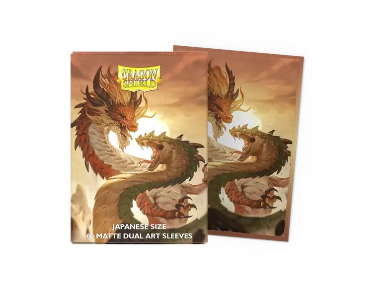 Dragon Shield: Standard Sleeves: Dual Matte - 'Wood Snake'