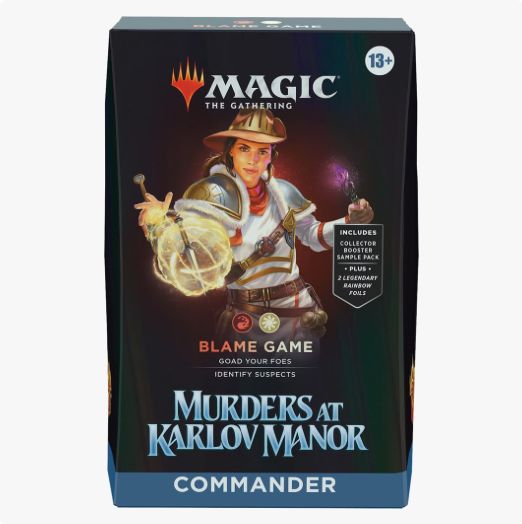 Magic the Gathering: Murders at Karlov Manor - Commander Deck, Commander Deck: Blame Game