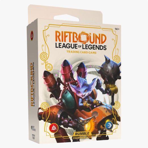Riftbound: League of Legends TCG - Set Two: Spiritforged Champion Deck - Rumble