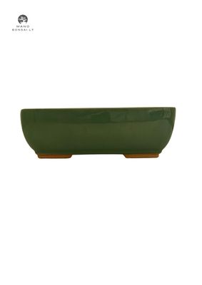 Glasierte Bonsaischale M P35