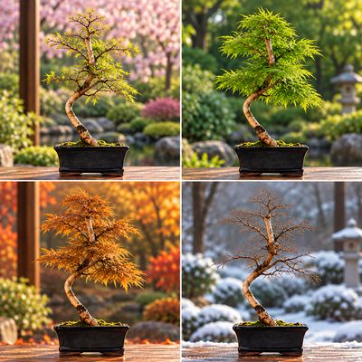 Pseudolarix Bonsai (Gold-Lärche) 12 cm topf