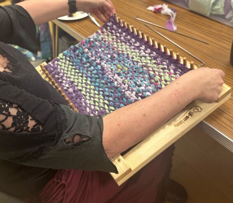 Rag Rug Twining Loom Frame