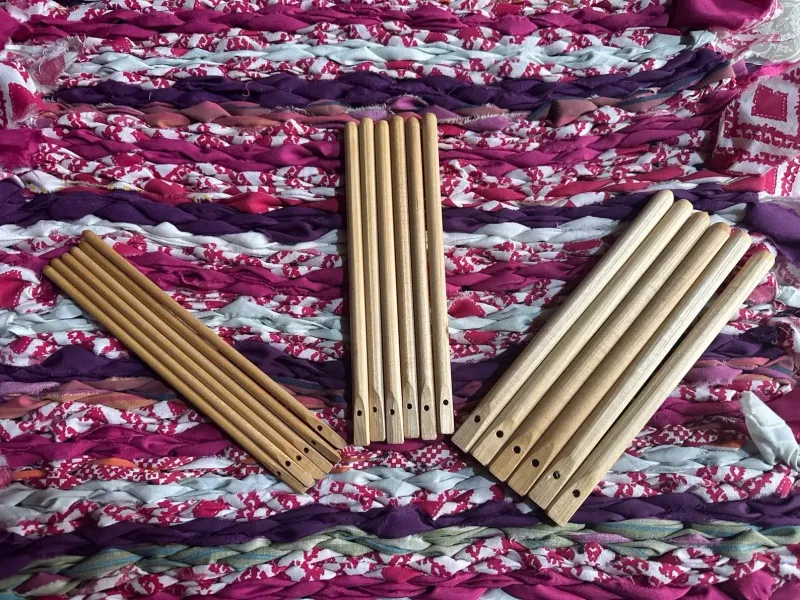 Weaving Sticks Hand Held Peg Loom