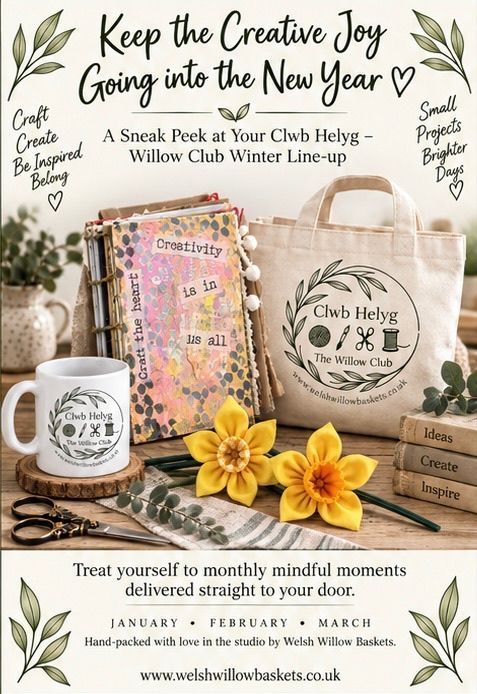 Clwb Helyg / The Willow Club 3 Month Winter Craft Bundle Clwb Helyg / The Willow Club 3 Month Winter Craft Bundle