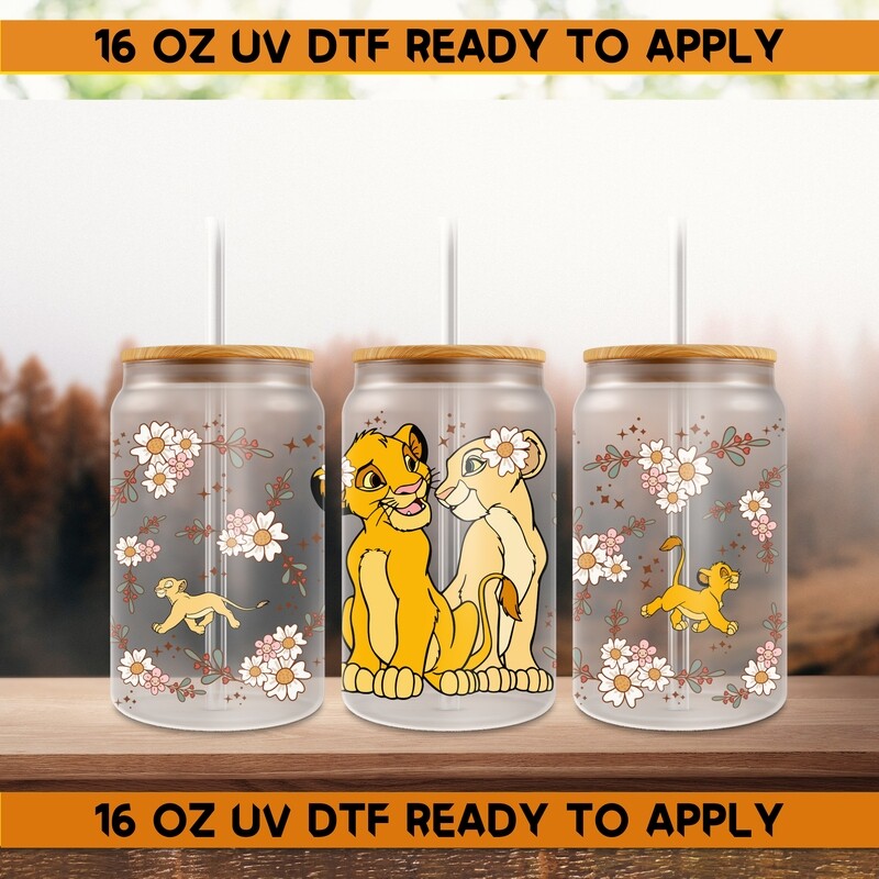 Cartoon Character Design-UV DTF Ready To Apply
