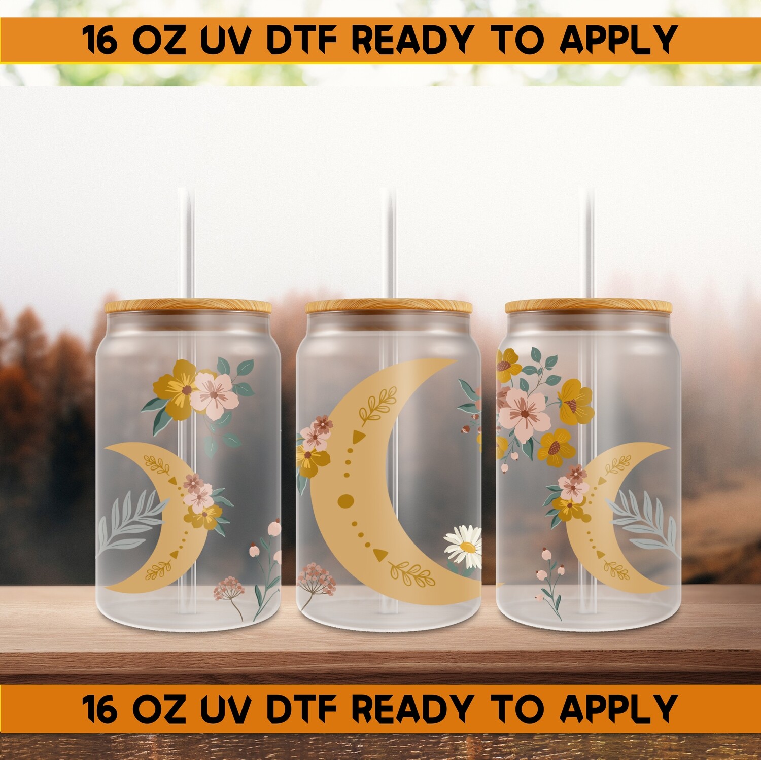 Cartoon Design-UV DTF Ready To Apply