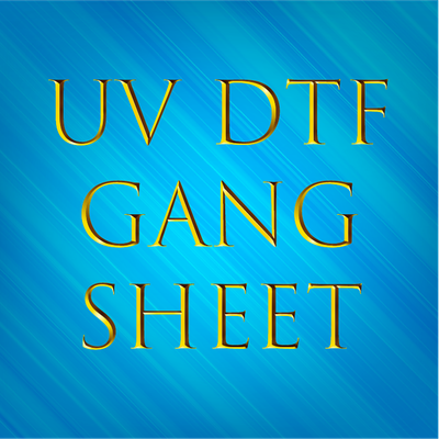 UV DTF GANGSHEET