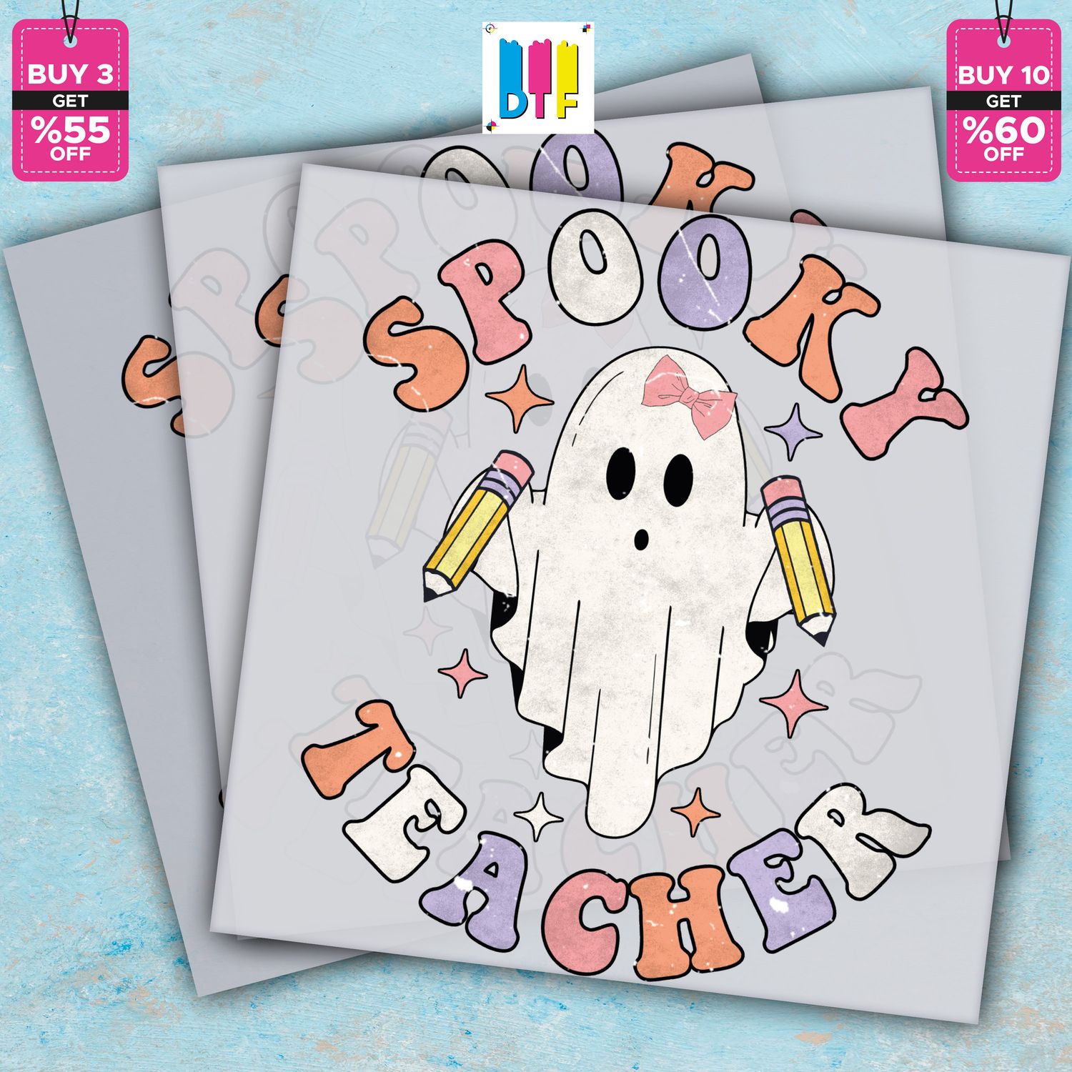 Halloween - Spooky Teacher - Ready To Press