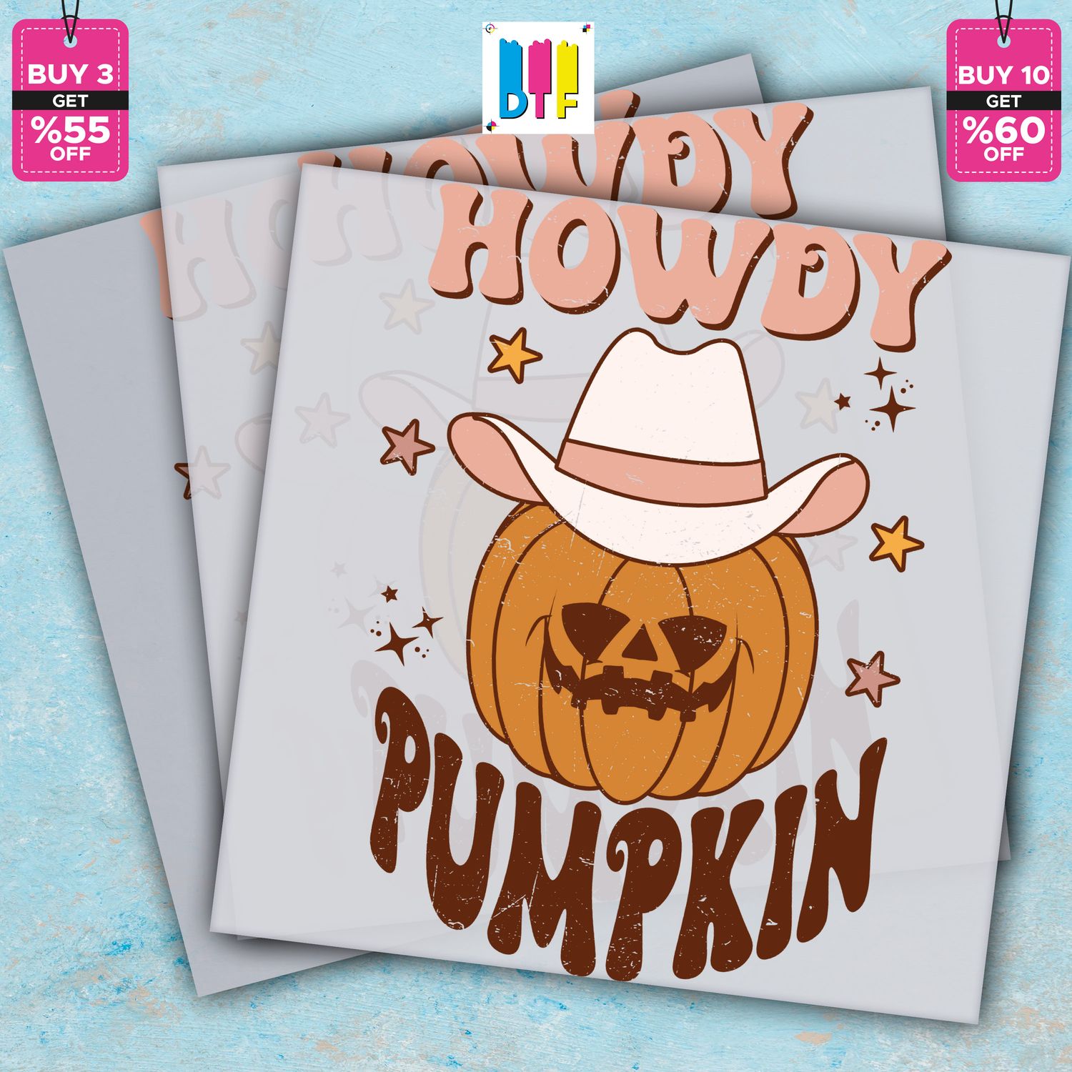Halloween - Howdy Pumpkin - Ready To Press