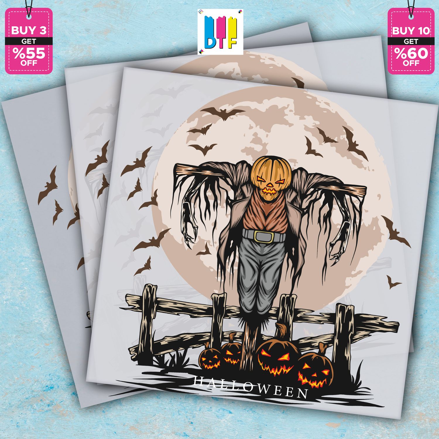 Halloween - Scarecrow - Ready To Press
