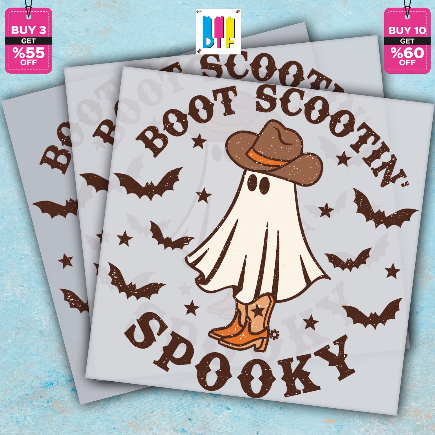 Halloween - Boot Scootin Spooky - Ready To Press