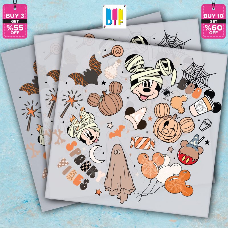 Halloween - Disney Spooky Vibes - Ready To Press
