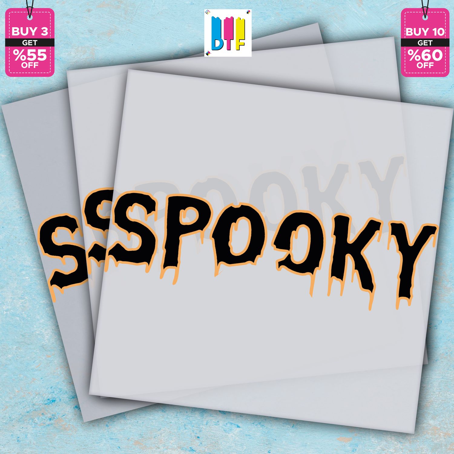 Halloween Spooky Ready To Press