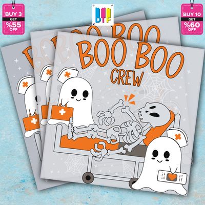 Halloween - Boo Boo Crew - Ready To Press