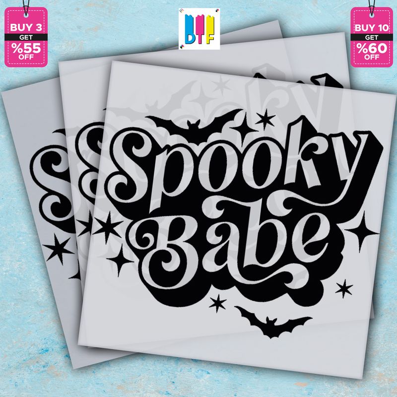 Halloween - Spooky Babe - Ready To Press