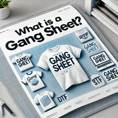 What is a Gang Sheet and How to Prepare It for Your Custom DTF Orders?