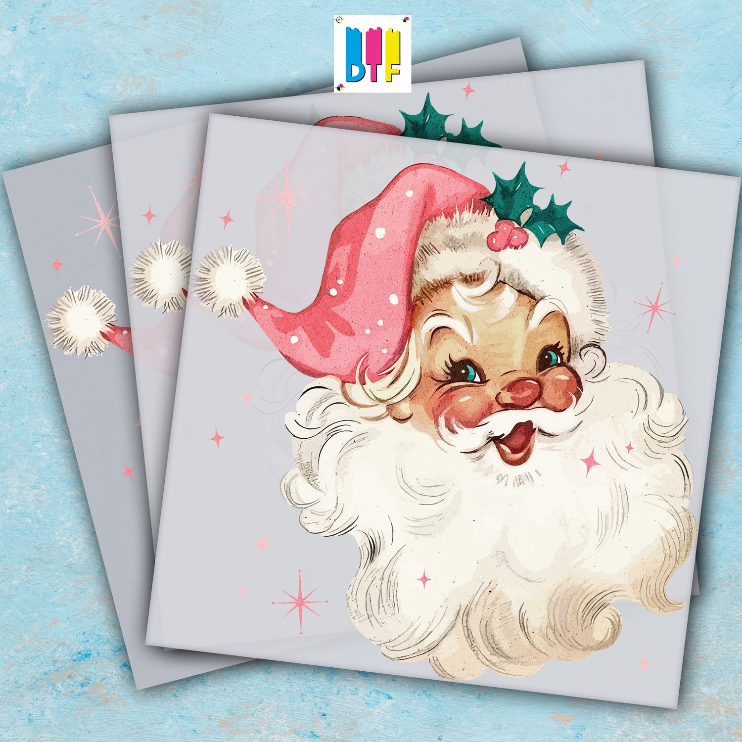 Christmas Santa Claus- Ready To Press
