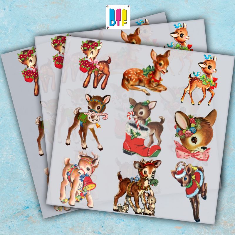 Christmas Reindeer- Ready To Press