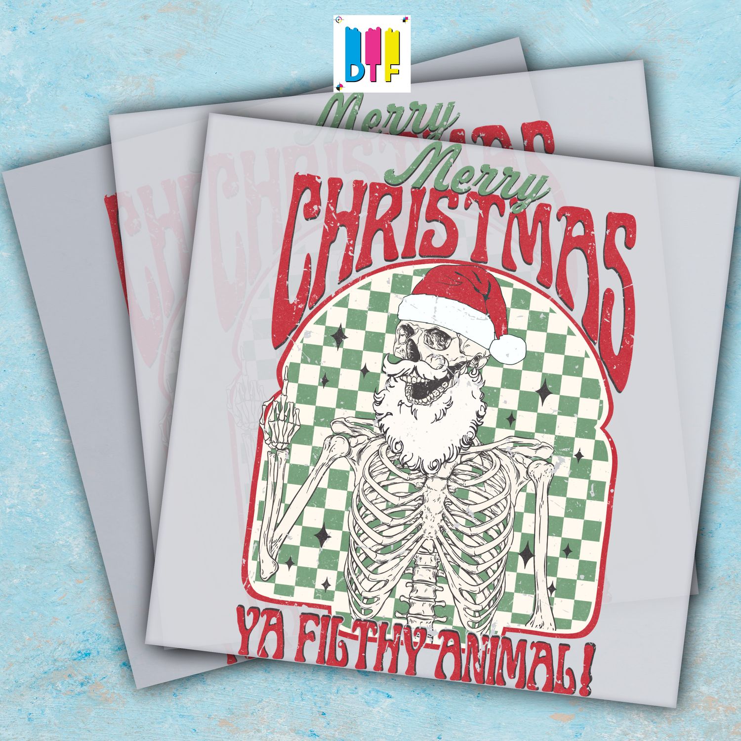 Merry Christmas Ya Filthy Animal - Ready To Press