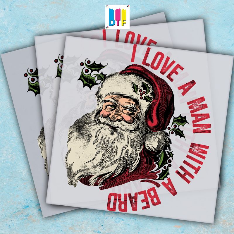 Christmas Love a Man With a Beard - Ready To Press